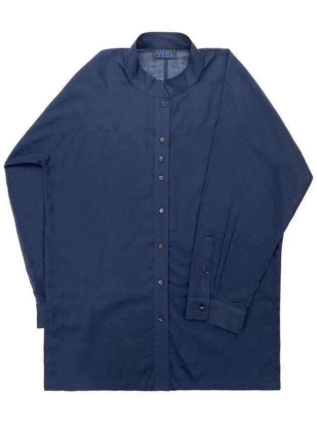 JOGAKBO24 SHIRT NAVY - SAIMI JEON - BALAAN 1