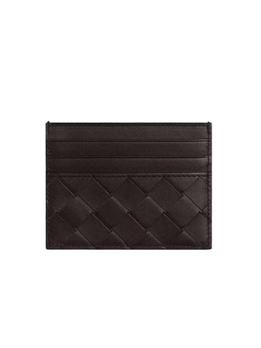 Intrecciato Leather Card Wallet Fondant - BOTTEGA VENETA - BALAAN 1