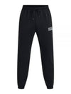 Men's UA Summit Knit Jogger Track Pants Black - UNDER ARMOUR - BALAAN 1