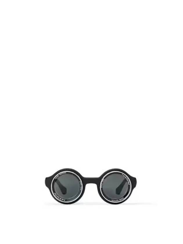 LV Super Vision Round Sunglasses Black - LOUIS VUITTON - BALAAN 2