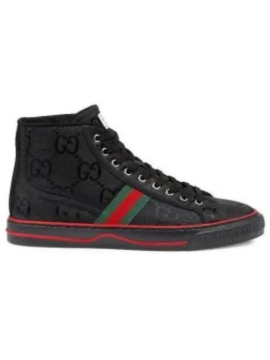 Off The Grid High Top Sneakers Black - GUCCI - BALAAN 2