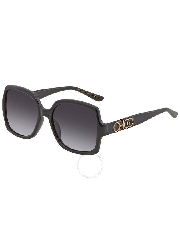 Jimmy Choo Dark gray gradient Square Ladies Sunglasses SAMMI/G/S 0807/9O 55 - JIMMY CHOO - BALAAN 3