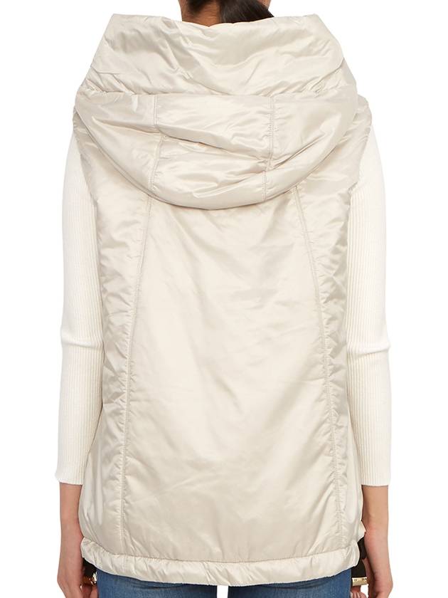 Women's The Cube Greengo Technical Hoodie Vest Ice - MAX MARA - BALAAN 6