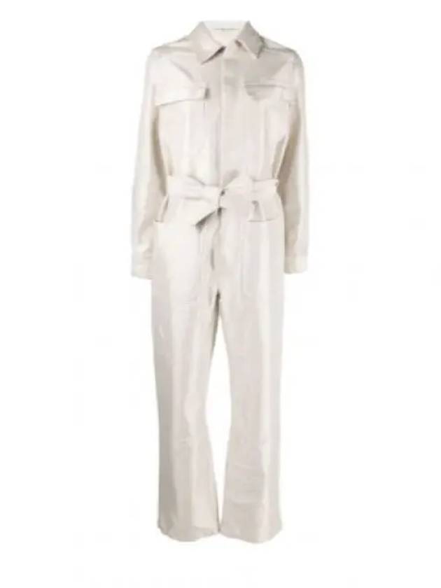 Denim Jumpsuit White - GOLDEN GOOSE - BALAAN 2