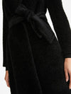 GENARCA Alpaca Wool Coat Black 60162513 - MAX MARA - BALAAN 6