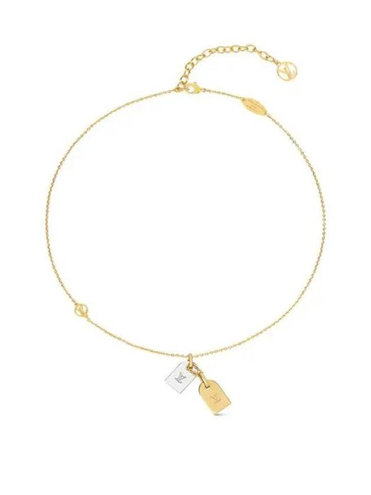 Nanogram Necklace Gold - LOUIS VUITTON - BALAAN 2