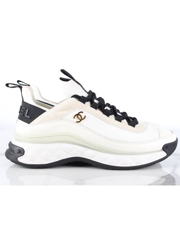 mixed fiber sneakers - CHANEL - BALAAN 5