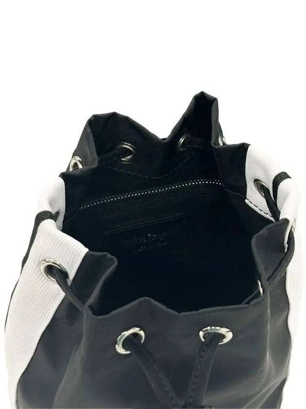 Venice Track Bucket Bag Black - PALM ANGELS - BALAAN 5