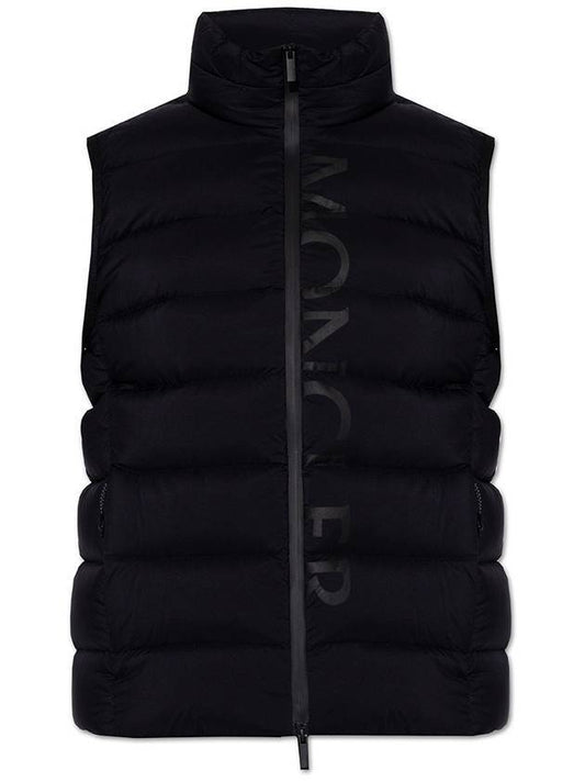 Cenis Logo Padding Vest Black - MONCLER - BALAAN 1