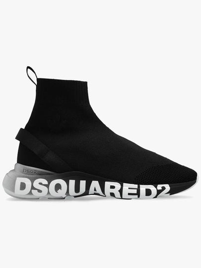 logo print socks sneakers SNM031059206736 - DSQUARED2 - BALAAN 2