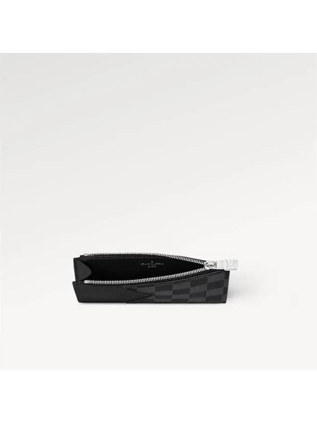 Damier Graphite Coin Card Wallet Black - LOUIS VUITTON - BALAAN 5