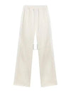 Side Star Logo Track Pants White - GOLDEN GOOSE - BALAAN 2