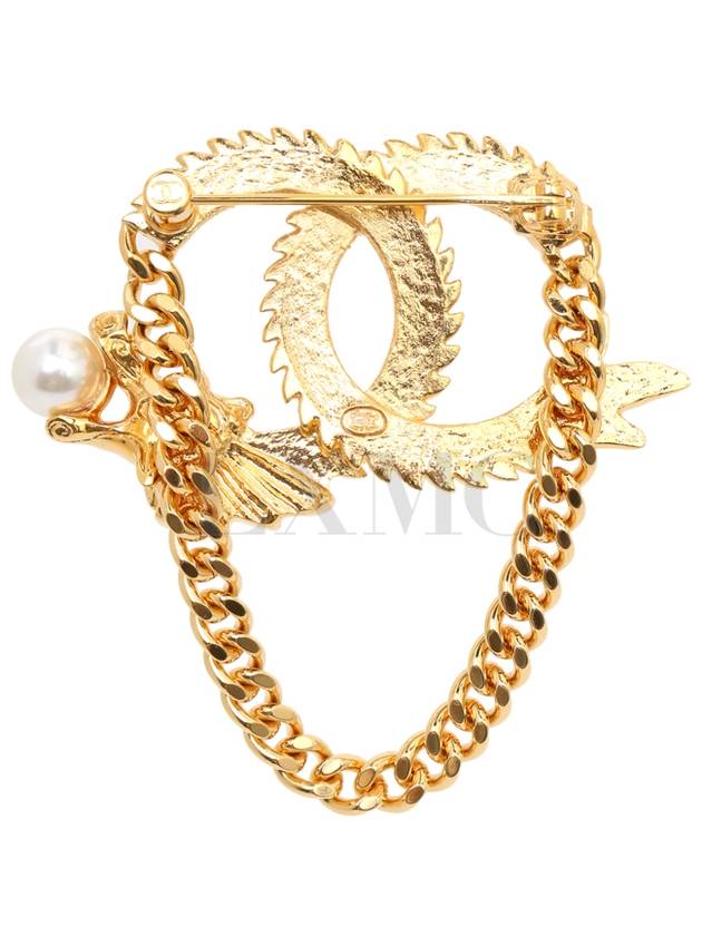 Dragon Brooch LUNAR NEW YEAR CC Logo - CHANEL - BALAAN 3