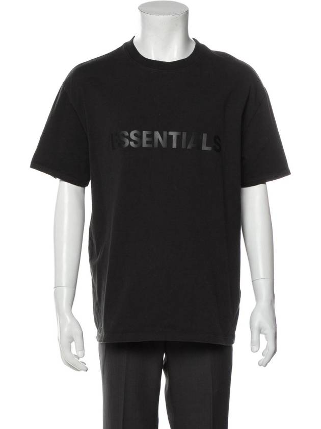 Men's Eternal ETERNAL Crew Neck Short Sleeve T-Shirt Black - FEAR OF GOD - BALAAN 3