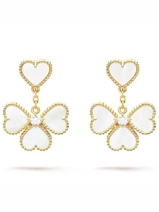 Van Cleef Arpels Sweet Heart Earrings VCARN5PQ00 - VANCLEEFARPELS - BALAAN 1