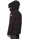 Wyndham Logo Patch Padding Black - CANADA GOOSE - BALAAN 4