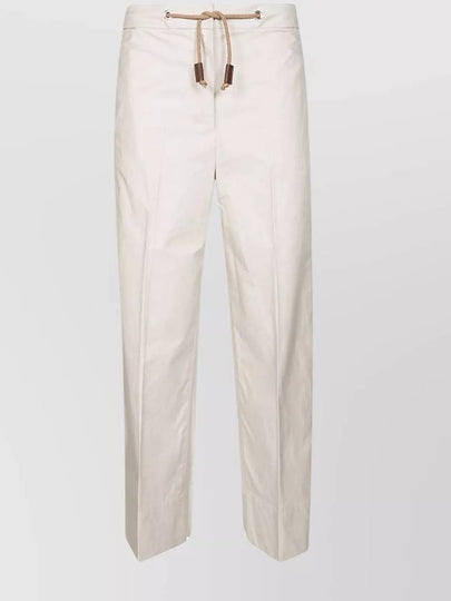 Ottavo Water Repellent Wide Pants Beige - MAX MARA - BALAAN 2