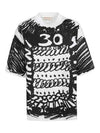 Art Print Short Sleeve T-Shirt Black - MARNI - BALAAN 2