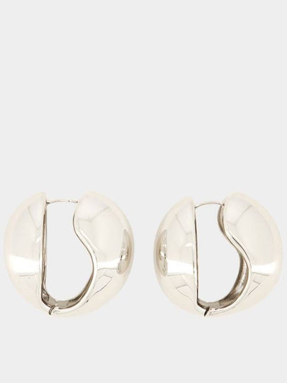 Xl Creole Earrings - Coperni - Metal - Silver - COPERNI - BALAAN 2