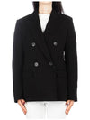 King Double Brested Jersey Blazer Jacket Black - MAX MARA - BALAAN 2