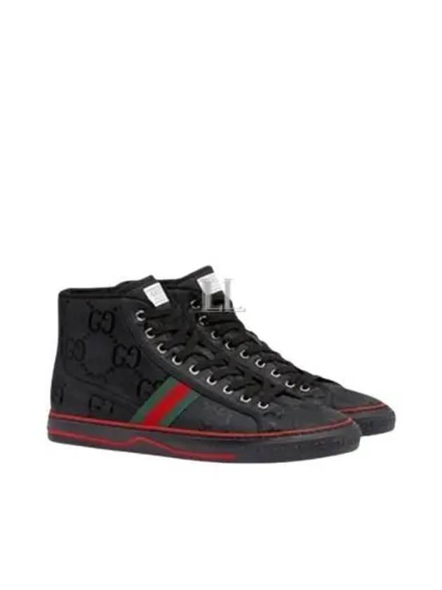 Off The Grid High Top Sneakers Black - GUCCI - BALAAN 2