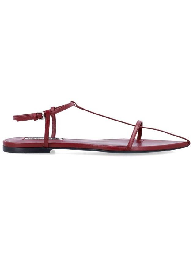 Jil Sander Flat Cage Sandals - JIL SANDER - BALAAN 1