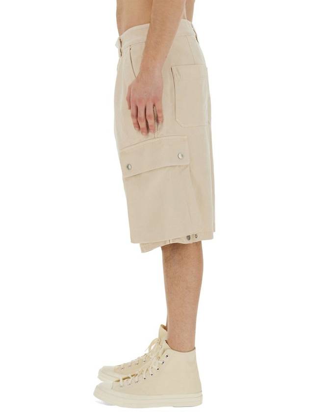 Short Pants SH0101HAB1H07H23EC BEIGE - ISABEL MARANT - BALAAN 5