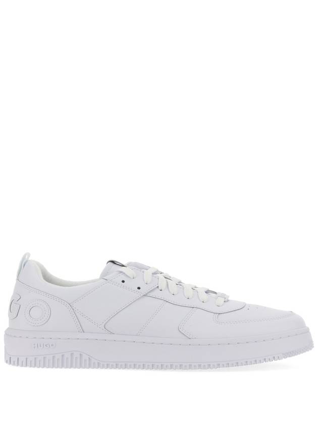 Embossed Logo Low Top Sneakers White - HUGO BOSS - BALAAN 2