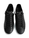 Oversole Low Top Sneakers Black - ALEXANDER MCQUEEN - BALAAN 4