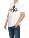 Spray ORB Classic Short Sleeve T-Shirt White - VIVIENNE WESTWOOD - BALAAN 8