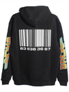 Back To The Future Print Hoodie Black - VETEMENTS - BALAAN 4