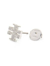 women kira stud earrings silver - TORY BURCH - BALAAN 8