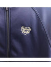 HM26JK003 NAV chest logo track jacket navy men's jacket TJ - HUMAN MADE - BALAAN 5