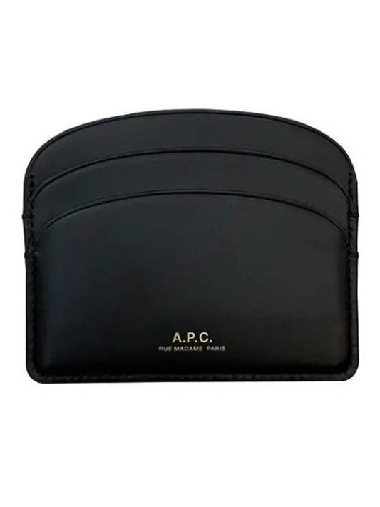 Demi Lune Card Holder Black - A.P.C. - BALAAN 2