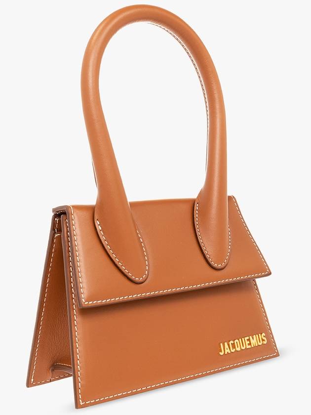 Le Chiquito Moyen Signature Tote Bag Light Brown - JACQUEMUS - BALAAN 5