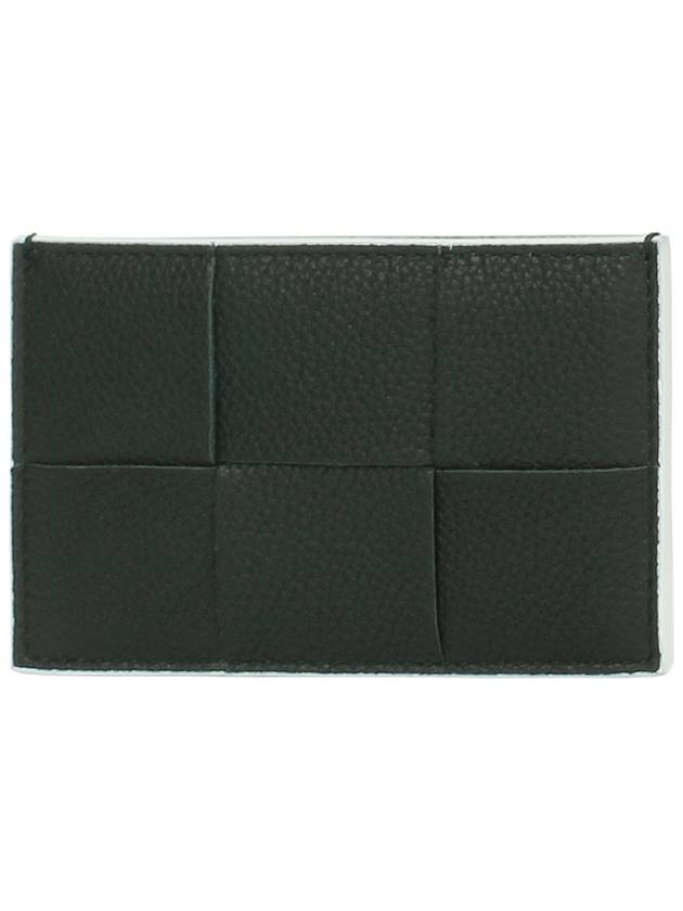 Intrecciato Leather Card Wallet Inkwell - BOTTEGA VENETA - BALAAN 2