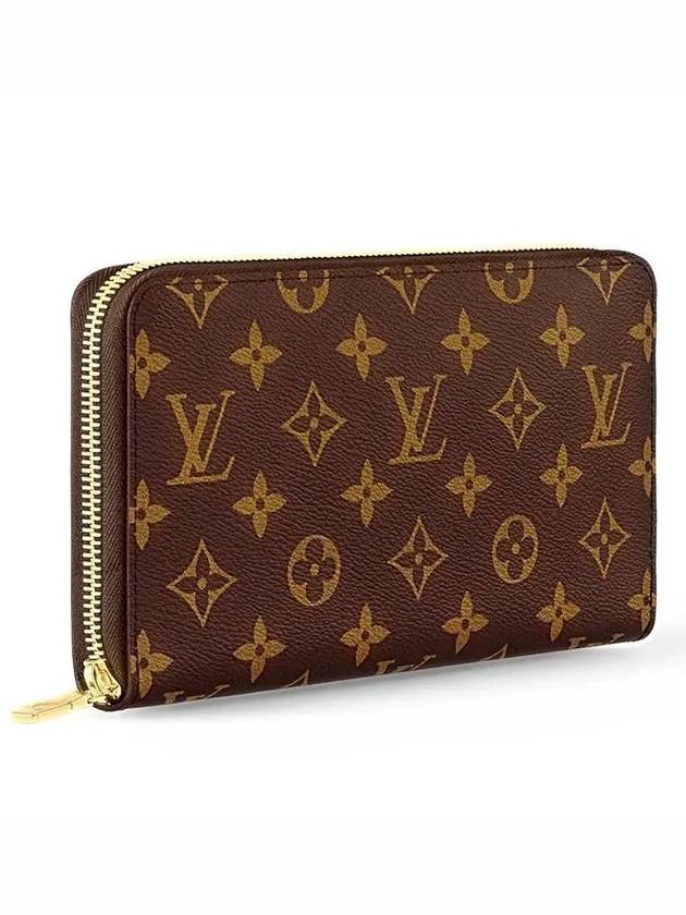 Zippy Organizer Monogram Long Wallet Brown - LOUIS VUITTON - BALAAN 3