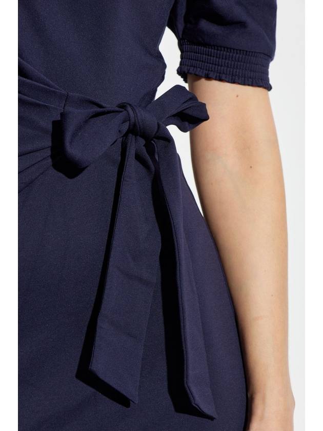 Diane Von Furstenberg Dress Avi, Women's, Navy Blue - DIANE VON FURSTENBERG - BALAAN 5