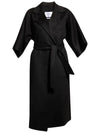 Women's Umbria Umbria Single Coat Black - MAX MARA - BALAAN 2