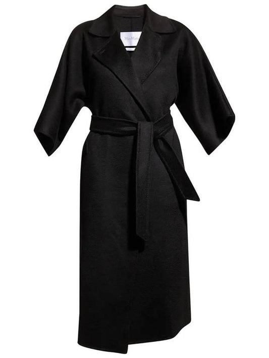 Women's Umbria Umbria Single Coat Black - MAX MARA - BALAAN.