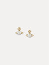 Balvina Pearl Earrings Gold - VIVIENNE WESTWOOD - BALAAN.