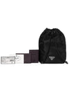 Tessuto Nylon Pouch Black - PRADA - BALAAN 7