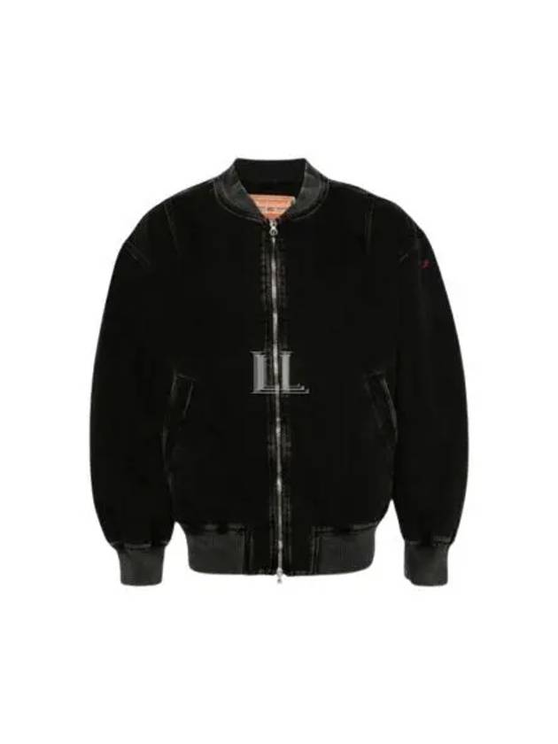 D-Vinz Bomber Jacket Black - DIESEL - BALAAN 2