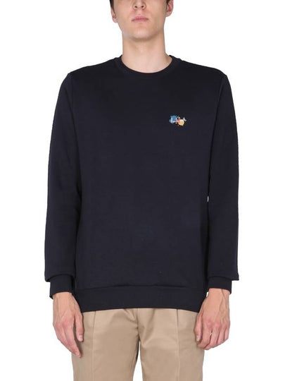 Splatter Print Sweatshirt Navy - PAUL SMITH - BALAAN 2