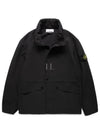 Logo Light Soft Shell Jacket Navy - STONE ISLAND - BALAAN 2