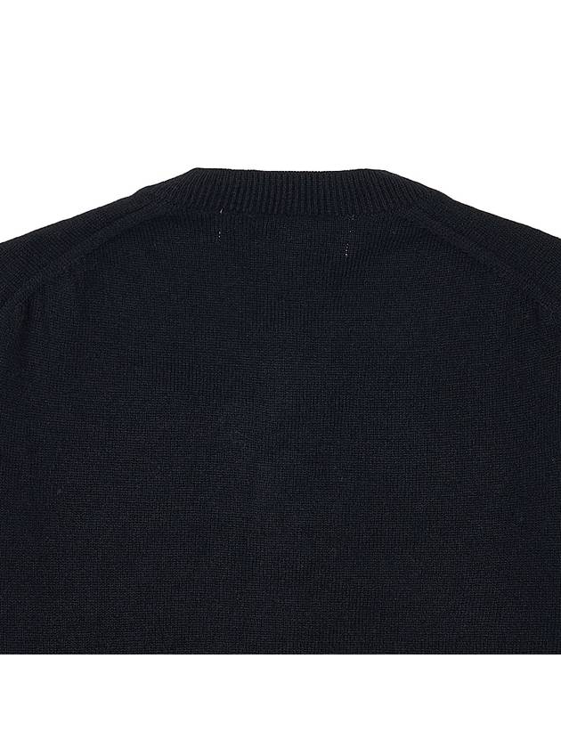 Small heart patch cardigan P1N079 BLACK - COMME DES GARCONS - BALAAN 7