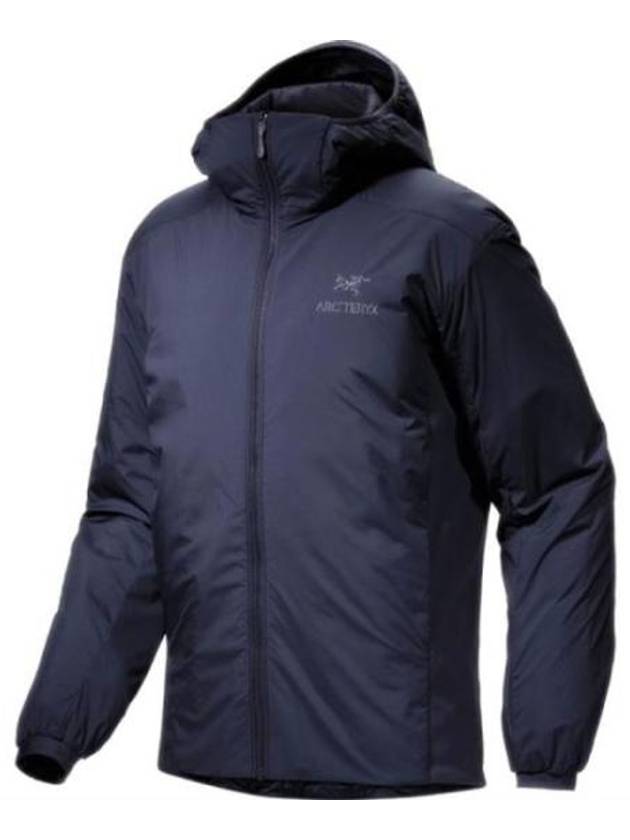 Atom Logo Hooded Track Jacket Navy - ARC'TERYX - BALAAN 2