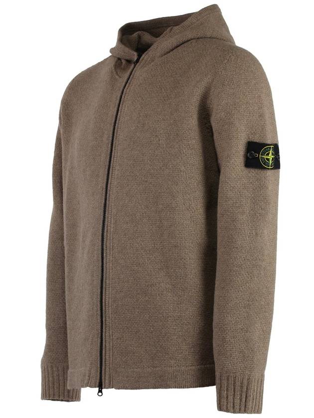 Stone Island Zipped Cardigan - STONE ISLAND - BALAAN 3