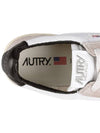 Men's Medalist Mesh Suede Low Top Sneakers White - AUTRY - BALAAN 9