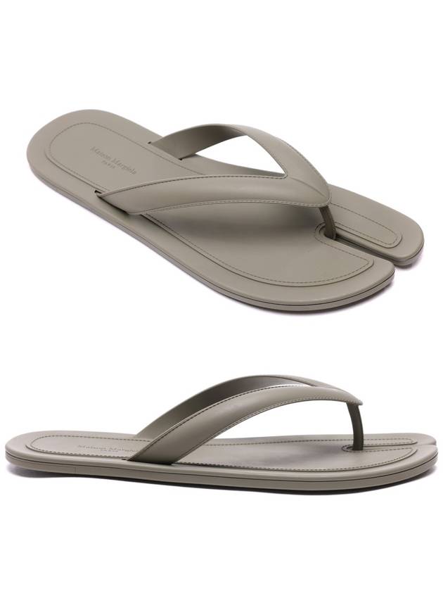 Tabi Flip Flops Khaki - MAISON MARGIELA - BALAAN 3